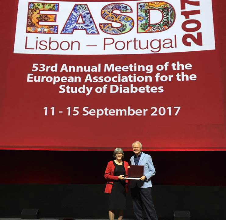 Oluf Borbye Pedersen æresmedlem i EASD Dagens Medicin