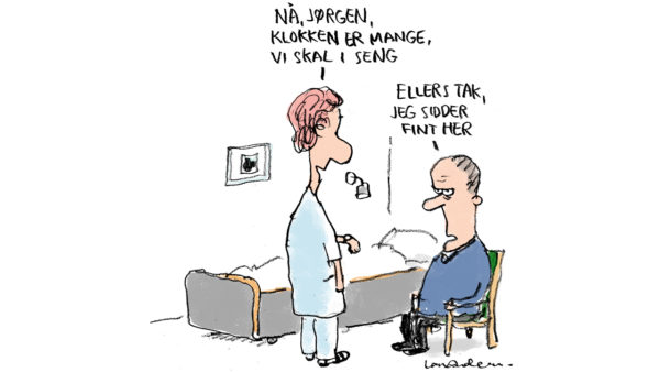 Molbohistorie om en sygeseng