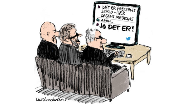 Når man trækker pressekortet