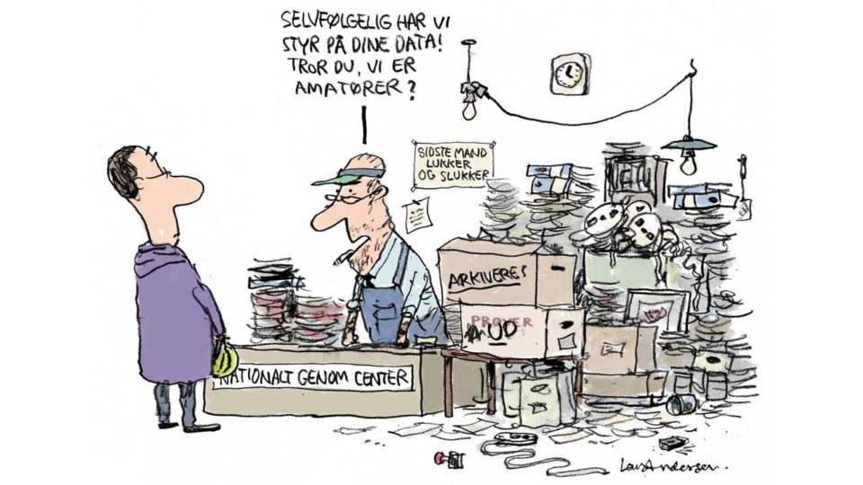 Parnasset må se at oppe sig
