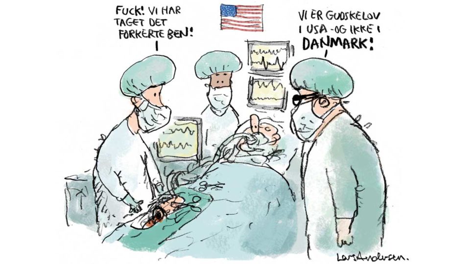 Pas på før amerikanerne taler om danske tilstande