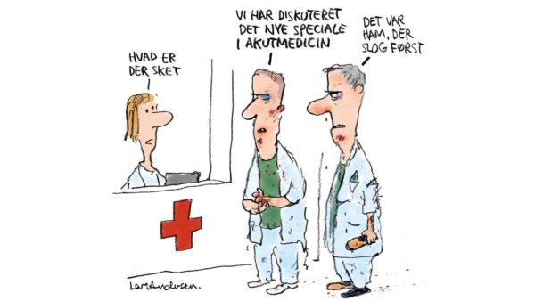 Akutmedicinere har krav på opbakning og respekt