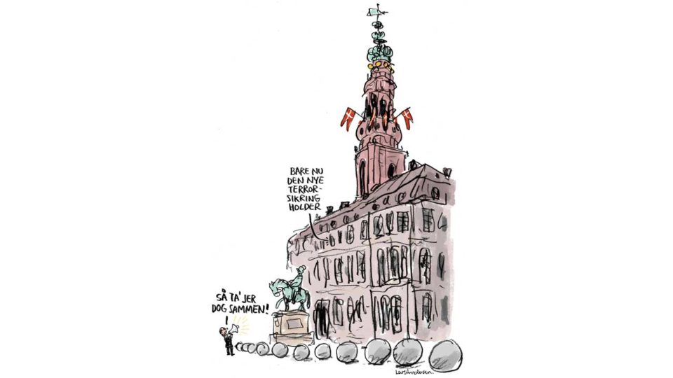 Stram ballerne på Borgen