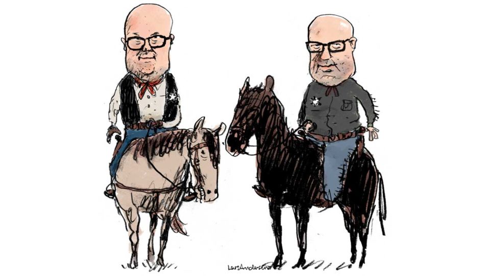 De skaldede hævnere rider igen