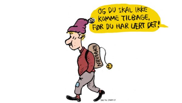 De får lektier for…