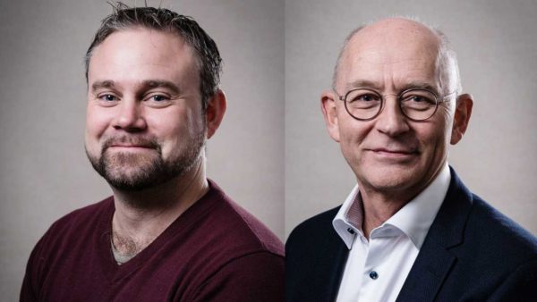 Ulrich Fredberg (V) og Mikkel Rasmussen (P),