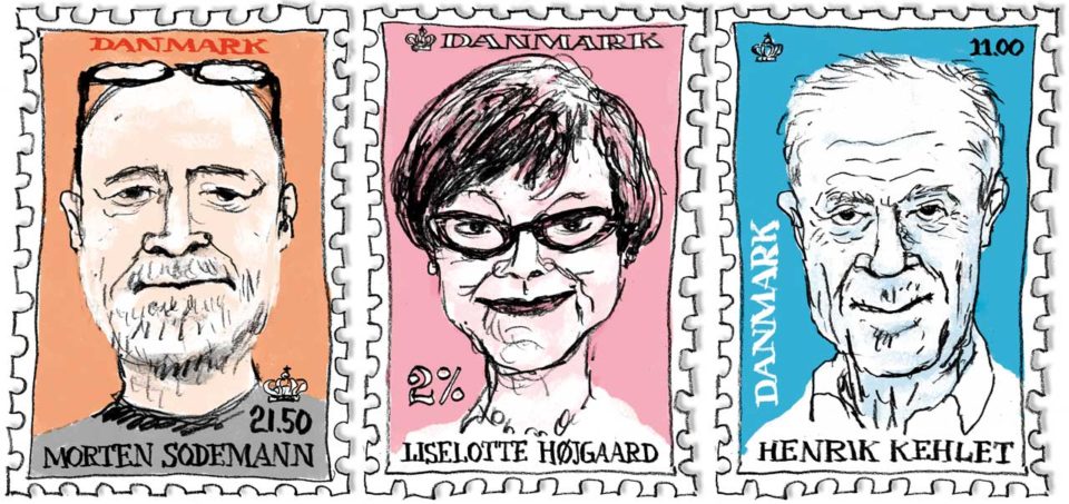 Liselotte Højgaard, Morten Sodemann, Henrik Kehlet, Rigshospitalet