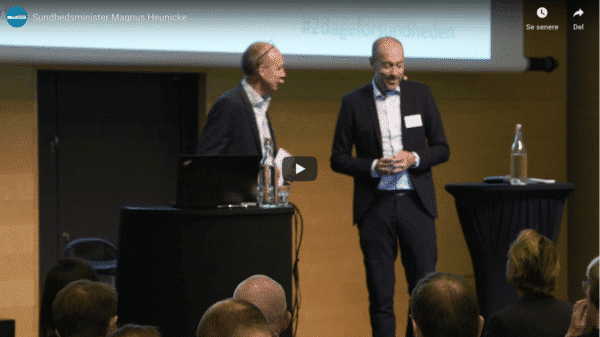 VIDEO: Se og hør, hvad sundhedsminister Magnus Heunicke sagde til '2 dage for sundheden'