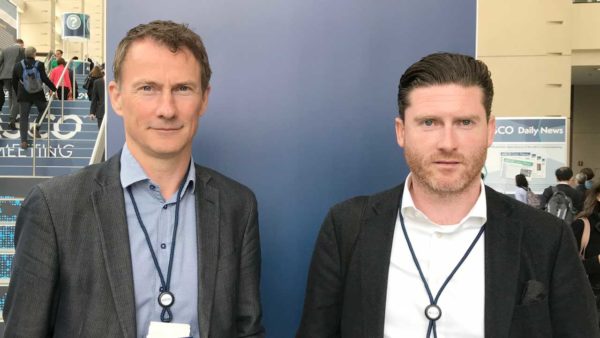 Claus Johansen (tv) og Michael Novod