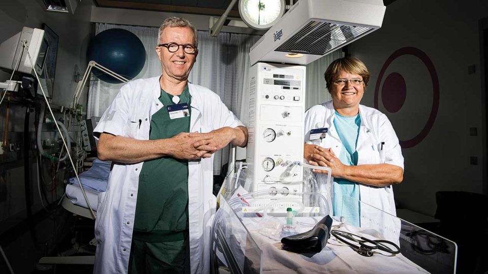 Peter Damm og Elisabeth Mathiesen
